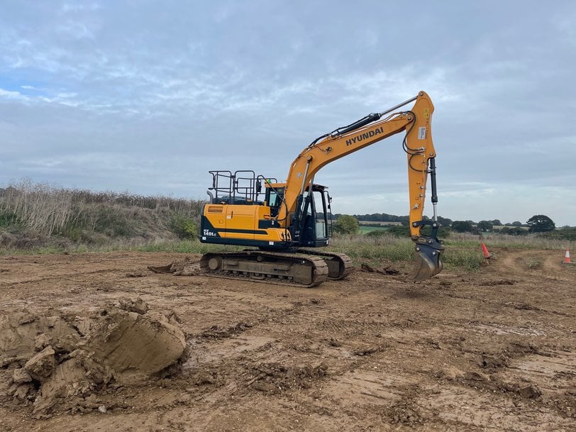 Hyundai HX140LC is first choice for Billericay Operator Training Firm